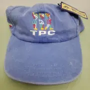 VINTAGE Womens Tournament Players Club Hat Cap Blue TPC Michigan Golf Golfer NWT