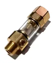 MTM ClearView In-Line Filter With One 1/4 Bypass, 1/2" NPT x 3/4 Garden Hose