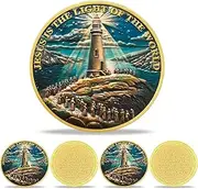 5 Pcs Beacon of Light for The Crowd Challenge Coin