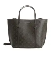 Tory Burch Perry Top Handle Tote Bag One size brown