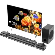 4.1ch Dolby Atmos Soundbar, 300W Sound Bars for Smart TV with Subwoofer, 2 Fr...