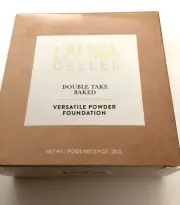 LAURA GELLER Baked Double Take Versatile Powder Foundation 0.9oz/25g Light Huge