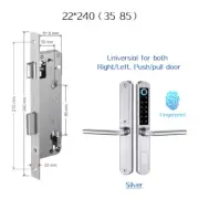 Stainless Steel Waterproof Biometric Fingerprint Door Lock Electronic Smart Door
