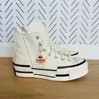 CONVERSE Mens Shoes Sz 6 Chuck 70 Plus Gems Rhinestones Pearls A10287C Cream