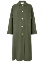 Harris Wharf London Stretch-jersey Coat - Green - IT40 (UK8 / S) IT40 (UK8 / S)