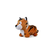 iPlay iLearn Bouncy Tiger Soft Plush Bounce Animal Ride-On Toy Kids 18m+