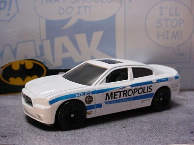 2021 BATMAN Design '11 DODGE CHARGER R/T ☆white;METROPOLIS☆LOOSE Hot Wheels