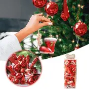 Christmas Shaped 21 Pack Christmas Tree Hanging Ornaments Christmas Decorations