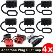 For Anderson Plug Dust Cap Cover Style Connectors 50AMP Battery Caravan 12-24V