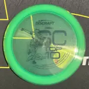 Discraft Sparkle Z Force Limited Edition Nate Doss SC Top 10 Ace Bottom Stamp