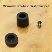 For Midea Microwave Oven Plastic Base Foot Pad with 4 Screws Fixing Style