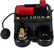ULTECHNOVO 12v-24v Car Stereo Amplifier Refit Circuit Breaker 100a Self-recovery Fuse Inverter