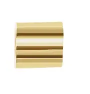 2pcs TINY 2mm x 2mm OD SOLID 14k Yellow Gold Stringing CRIMP TUBES Tube Beads US