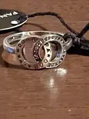 Pandora Authentic Brand New Sterling Silver Circles Ring Size 8
