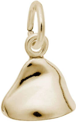 Gold-Plated Sterling Silver Chocolate Chip Charm by Rembrandt