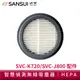 SANSUI山水 智能偵測濕拖無線吸塵器濾網 SVC-J800/SVC-K720
