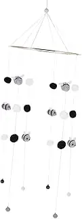 PERSELOSO Felt Bee Decoration Cot Bed Nursery Room Decor Room Decor Animal Wind Chime Bee Wind Chime Bed Decor Room Decor Iron