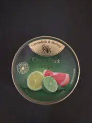 Cavendish & Harvey Citrus Fruit Premium Drops Candy 7 oz 200g Tin Brand New