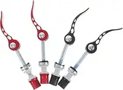 Fit Mountain Bike Seatpost Clamp Quick Release Clamp Pin Pcs Set Aluminum Alloy