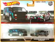 2023 HOT WHEELS CAR CULTURE 2 PACK - HKS VAN & NISSAN SKYLINE GT-R (BCNR33)