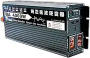 Power Inverter, Car Inverter, 3000W 4000W 5000W Pure Sine Wave Inverter 12V 24V 48V 60V to 220V 230V 240V AC Transformer Voltage Power Converter for Car RV Truck Emergency /4261