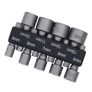 Metric Hex Bit Socket 1/4 Drive 1 Set Of 9 Pieces Metric Hex Bit Socket