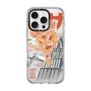 iPhone 16 Pro Clear Case MagSafe Compatible Pizza Kong