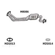 Redback Mufflers Bolt-On to suit 200 W123 Fr Assy - M8086