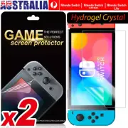 x2 Nintendo Switch Hydrogel Screen Protector Film Guard OLED Model Lite Console