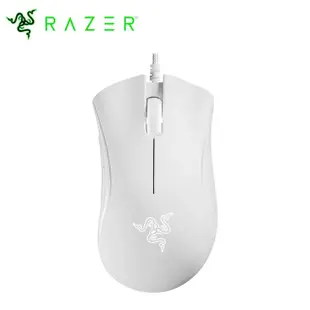 【Razer 雷蛇】DeathAdder Essential 有線電競滑鼠 白色