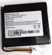Battery for TomTom One GPS 650mAh Li-ion Quanta VF9B LP553436AF