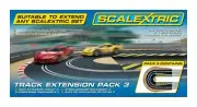 NEW Scalextric C8512 Track Extension Pack 3 FREE US SHIP