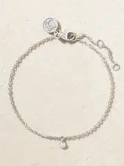 [De Beers] De Beers - My First De Beers Clea 18-karat White Gold Diamond Bracelet - Silver - One size One size Silver