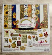 Project 365 *AUTUMN BLESSINGS-PAPER PHENOMENON* 12x12 Collection Harvest NEW
