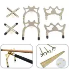 Copper Stick Frame Billiards Snooker Pool Cue Rest Bridge Head Holder Acce N:J,