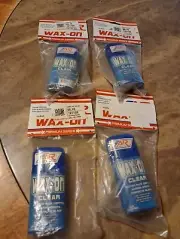 4 Pack A&R Wax On Clear Hockey Stick Wax. Each Pkg 1.5oz Of 100% Petroleum Wax