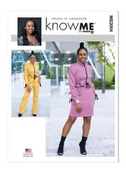 Know Me ME2004 Cropped Jacket & Skirt, Pants w Grommet Detail Sz 8-16 UNCUT