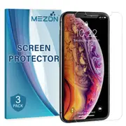 [3 Pack] Apple iPhone 11 Pro (5.8") Anti-Glare Matte Screen Protector Film by MEZON – Case Friendly, Shock Absorption (iPhone 11 Pro, Matte)