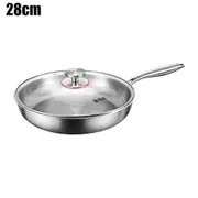 Titanium Pan Pro With Lid 2025 Durable Scratch Non Stick Titanium Pan 28cm with cover