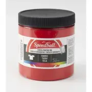 Speedball Fabric Screen Printing Ink 8 oz. Red