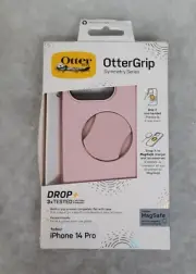 OtterBox OtterGrip SYMMETRY SERIES Case with MagSafe for iPhone 14 Pro Pink