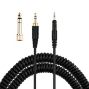 ATH-M50x Cable, Coiled AUX Cord Replacement for Audio-Technica ATH-M40x