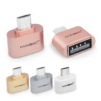 在飛比找PChome24h購物優惠-MAGIC Micro USB to USB A母 亮彩OT