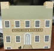 CATS MEOW CONGRUITY TAVERN CATS MEOW SERIES V (Signed 1987, Retired) NEW