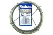 6x Tie Wire Stainless Steel Cyclone 1.6mm 15M Fence Fencing Tying Spool Cable