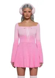 [Sugar Thrillz] Snowflake Kisses Fit N’ Flare Dress
