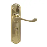Superior Brass Colonial Design 2 Door Lever Entrance Set