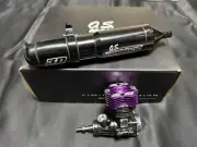 O.S. MAX-55HZ Hyper Heli Engine with Powerboost Pipe 55 Limited Edition (15635)