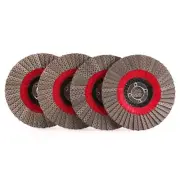 4Set 4" Diamond Flap Disc Grinding Sanding Wheels - Sander Tile Stone Marble ...
