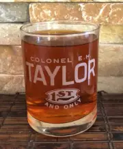 COLONEL E.H. TAYLOR Collectible Whiskey Glass
